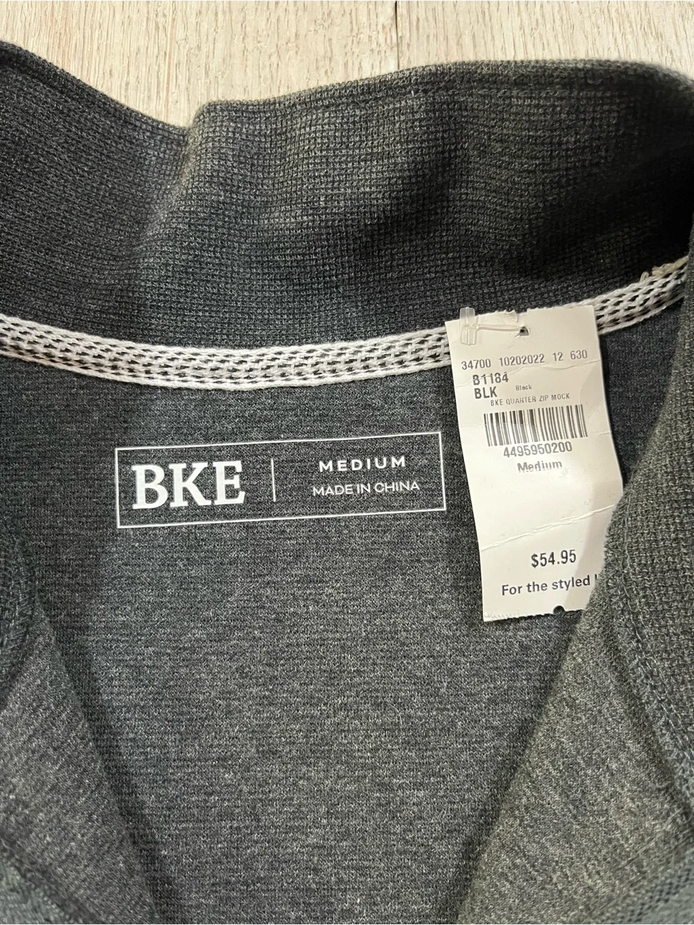 Buckle bke zip